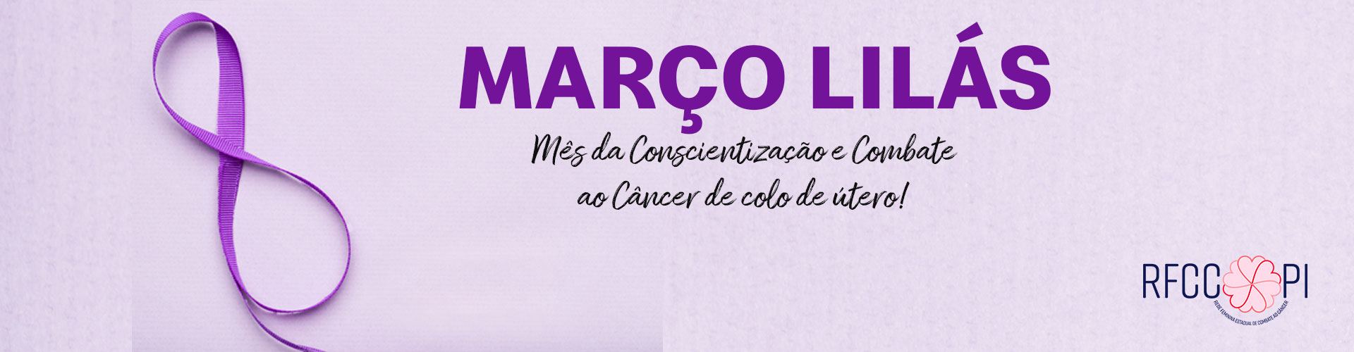 capa da campanha março lilás